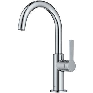 Kraus Oletto Single Handle Kitchen Bar Faucet in Chrome, Kitchen Sink Faucets, KPF-2822CH