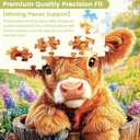 100 Piece Flower Sea Animals Puzzle for Kids Ages 4-8 - Cat Dog and Cow Puzzle - Large Puzzles for Senior Jigsaw Puzzle for Kids Ages 4-6 6-8 8-10 Year Old Educational Puzzles Toys 3-Pack