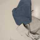 2 Pack Dog Sweater with Leash Ring Winter Warm Pet Sweater Thick Clothes Coat Fleece Dog Sweaters for Small Dogs Girl Boy for Chihuahua, French Bulldog, Dachshund,Large(12-18lbs) (cyan blue,grey)