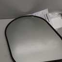 20x30 Black Oval Mirror, Bathroom Mirrors for Over Sink, Pill Shaped Mirror, Metal Framed Bathroom Vanity Mirrors for Wall, Modern Wall-Mounted Mirrors for Entryway, Hallway, Bedroom, Living Room