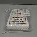 Geyoga 60 Pcs Valentine Popcorn Conversation Hearts Treat Candy Boxes with Cute Saying Heart Print Dessert Popcorn Container for Valentine Wedding Supplies