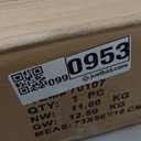 MaxxHaul 70107 53" x 19-1/2" Hitch Cargo Carrier - Trailer Mount Steel With High Side Rails For RV's, Trucks, SUV's, Vans, Cars 2" Receiver 500-lb Load Capacity , Black