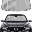 Pigenius Windshield Sunshade for Acura MDX 2022-2026, Reversible Silver/Black