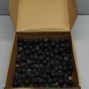 CHENGU 500 Pieces Bio Filter Balls Black Bio Balls for Aquarium Pond Filters Bulk 1.02 Inch Internal Bioball Media with 5 Pieces Filter Media Mesh Bags with Zipper for Aquarium Fish Tank Pond