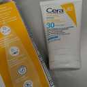 CeraVe Hydrating Sheer Sunscreen with SPF 30 for Face and Body, Mineral & Chemical Sunscreen for Men & Women with Zinc Oxide, Hyaluronic Acid and Ceramides, Paraben-Free + Fragrance-Free, 3 Ounces
