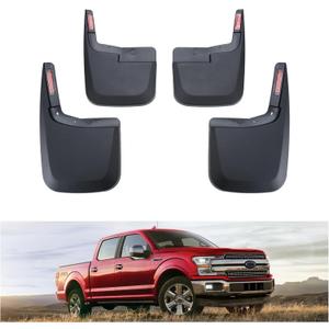 Kiwi Master No Drill Mud Flaps for 2015-2020 Ford F-150 Without Fender