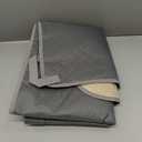 Honest Dog Car Seat Covers, Dog seat Cover with Side Flap for Cars, Trucks, and Suv's - Waterproof & Nonslip Pet Seat Cover for Backseat (Gray)