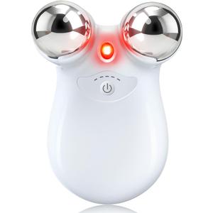 2-in-1 Red Light Microcurrent Facial Device | Enhances Lifting & Firming Capabilities | Reduces Wrinkles and Puffiness | Smart Photon Micro-Current Device, Model:EP-300