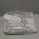 Spice Rack Organizer for Cabinet: 4 Tier Spice Organization with Drawer, Depth Adjustable Metal Shelf for Kitchen Countertop, Cupboard, Pantry, Holds Seasoning and Condiments (White)