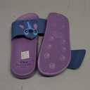 Disney Stitch Slides Girls Beach Shoes Pool Sandals Rubber Shoes Comfy Slides for Kids Summer Footwear Gifts for Girls.28/29