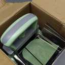 Upgrade Safe Mandoline Slicer for Kitchen, SupMaKin Bigger Entrance Vegetable Food Slice Potato Slicer Chopper, Adjustable Thickness Multi Mandolin, Julienne + Dicer Kitchen Must Haves Green