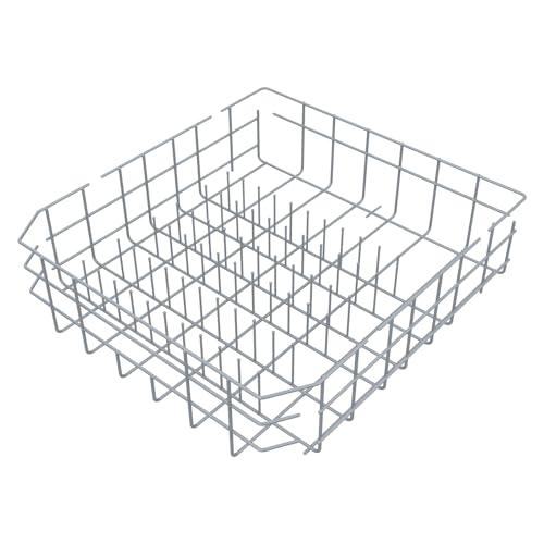 UPGRADED W10728159 W10525646 Dishwasher Lower Dishrack Compatible with Kitchenaid Dishwasher Replacement, Replace W10315890 W10078180 W10525651 Maytag Whirlpool Dishrack Dishwasher Lower Rack(Grey)