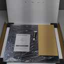 Delma Frameless Mirror Tiles 14"x12"x4 Pcs Wall Mounted, Shatter Resistant Full Length Tempered Glass Panels for Home Gym Bathroom Bedroom & Living Room Decor