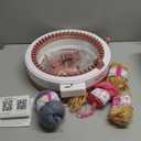 Sentro Knitting Machine 48 Needles Smart Crochet Knitting Machine with Row Counter for Adults and Beginners, Automatic Circular Weaving Knitting Loom Machine Kit for Hat,Socks,Scarves,Gloves