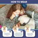 Flea Collar for Dogs, Tick Collar for Larger Dogs, Dog Flea Collars,8 Months Protection,Plant-Based Ingredients,Comfortable Dog Flea Collars  Perfect for Sleep, Play, Walks & Water Fun-2P