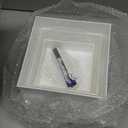 oleaf White Food Service Display Risers  6'', 7'', 8'' Acrylic Buffet Risers for Cakes, Pastries, and Desserts  Nesting Display Stands for Party Catering and Buffet Tables