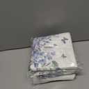 3 x 80 Pcs Floral Paper Napkins Summer Watercolor Blue Wildflower Butterfly Disposable Napkins Flower Blossom Luncheon Dinner Napkin for Spring Wedding Baby Shower Birthday Tea Party Supplies