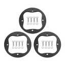 3PCS Deck Spindle Reinforcement Repair Rings with Bolts Fit for MTD Cub Cadet Mower RZT50 RZT54 918-04126 918-04125 918-0671B 918-04608A 618-04636 618-04865A 918-0463 918-04865A LX500 LT1050
