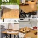 24"x25" Butcher Block Countertop, DIY Bamboo Countertop, 1.2'' Thick Waterproof Table Top, Used as Cutting Board, Stovetop Cover, Office Desk Top, Dining Room Table, Laundry Counter, Kitchen Counter
