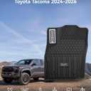 3W Floor Mats for Toyota Tacoma 2024-2026 Double Cab Automatic