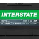 Interstate Batteries Automotive Battery 12V 68Ah (Group Size 65) 750CCA SLI AGM Auto Battery Replacement for Cars, SUVs, Sedans, Trucks (MTX-65)