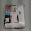 Hanes Ultimate Men's 4-Pack Comfortblend V-Neck with FreshIQ (Medium, White)