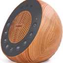 Housbay White Noise Machine with 31 Soothing Sounds, 5W Loud Stereo Sound, Auto-Off Timer, Adjustable Volume, Sleep Sound Machine for Baby, Kid, Adult -Wood Grain