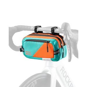 ROCKBROS Bike Handlebar Bag Large Capacity Bicycle Handle Bar Bag Quick Release Bike Front Bag Bike bag with Shoulder Strap Cycling Accessories for Men Women