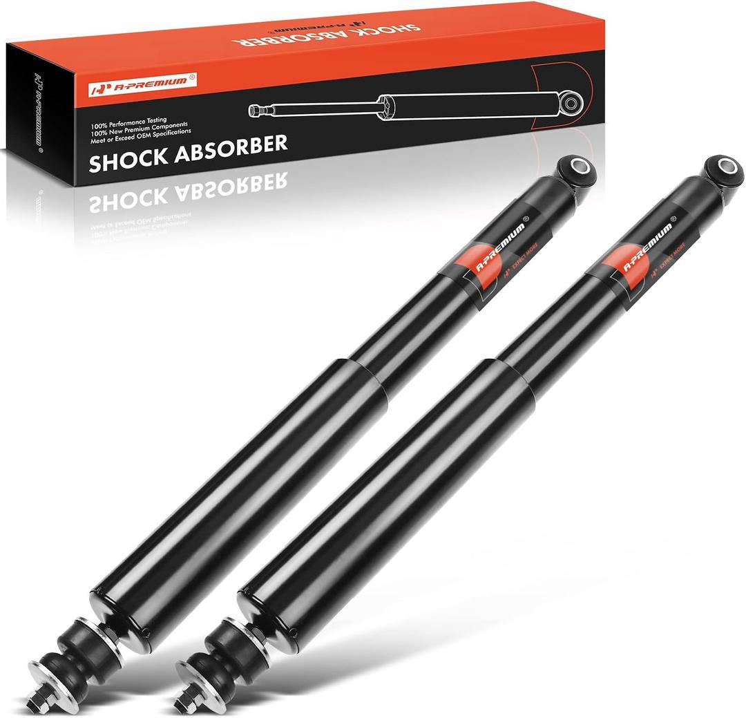 A-Premium Front Shock Absorbers Compatible with Jeep Wrangler 2007-2017, Wrangler JK 2018, 2-PC Set