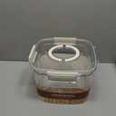 15pounds Airtight Rice Container Measuring Cup Multi-functional Food Storage Bin for Grains Beans and Cereal Large Capacity for Kitchen Organization