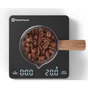 Maestri House Digital Coffee Scale Black