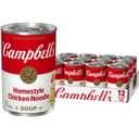 Campbell's Condensed Homestyle Chicken Noodle Soup, 10.5 Oz, Pack of 12, BBD 02/28/2028