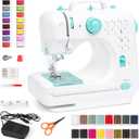 Mini Sewing Machine for Beginner by Phildim - Small Electric Sewing Machines with 2 Speed 12 Built-in Stitch Patterns PD-054-A11