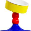 Elevated Raised Cat Dog Bowls - 15 Tilted 3 Heights Adjustable Indoor Cats Food Dish Stand, Cute Pet Water Feeder Ceramic Bowl, Neck Whisker Friendly & Anti-Vomiting Non Slip Kitten Puppy Supplies