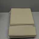 JJGoo Bath Kneeler with Elbow Rest Pad Set, 1.5 inch Kneeling Pad Mat for Bathtub Baby Bathing Parents, Painless Foam Mat with Toy Organizer Pockets, Non-Slip for Baby and Toddler Bathing (Green)