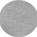 Round Vinyl Elastic Edged Flannel Backed Tablecloth Fitted Table Cover PVC Print Table Pad Home Decor (Gray, Round Tight Fits Table up 45"-56" Diameter)