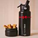 HydraNest Dog Water Bottle - Portable Dog Travel Water Bottle & Bowl, Insulated Pet Water Bottle for Camping, Beach - Dog Mom and Dad Gifts for Dog Lovers  Perfect for Women and Men - 32oz
