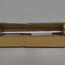 TEECK Shower Curtain Rod, 32-80 inch Adjustable Spring Tension Curtain Rod, Never Rust Anti-Slip Shower Curtain Rod for Bathroom, No Drilling, Never Collapse, Easy to Use, Silver