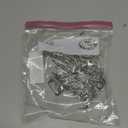 2PCS Y2k Metal Hair Claw Clips Star Heart Hair Clips for Women Big Nonslip Design Claw Hair Clips for Thick and Thin Hair Stitching Silver Large Hair Accessories for Women and Girls.