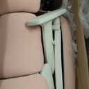 Ergonomic Office Chair with Footrest, Mesh Desk Chair with Adjustable Headrest & Armrests & Dynamic Floating Wing Lumbar Support, High Back Computer Chair for Home Office, BIFMA Certified, Beige (Apricot)