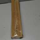 No Drill Curtain Rod for Windows 25 to 49 Inch - 2.0 Dual-Fix Adhesive & Invisible Nail, 5/8" Adjustable Black Curtain Rod No Drilling, Renter Friendly for Apartments & Dorms