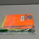 Geyoga 2 Pieces Dog Reflective Vest Adjustable Dog Safety Service Vest Pet High Visibility Apparel Pet Jacket Clothes Safeguard for Hunting Outdoor Walking Night(L,Blaze Orange, Fluorescent Yellow)