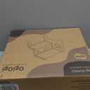 OgiOgi Toddler Step Stool, 2 Step Wooden Toddler Kitchen Stool Helper for Bathroom Sink, Toilet & Potty Training, 330lbs Capacity Stools for Kids with Safe Non-Slip Pads and Handles-Honey Beige(2PCS)