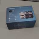 TEEHO TE002 Fingerprint Door Lock - Keyless Entry Electronic Keypad Deadbolt with 2 Backup Keys - Auto Lock - Easy Installation - Smart Locks for Front Door - Matte Black