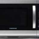 Farberware 1.2 Cu. Ft. Countertop Microwave Oven 1000 Watts Power, Smart Sensor Auto Cook Settings, Defrost, Easy Clean and Child Safety Lock - Stainless