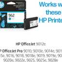 HP 962 Cyan Ink Cartridge | Works with OfficeJet 9010, Pro 9010, 9020 | Eligible for Instant Ink | 3HZ96AN