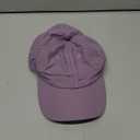 Jastore Kids Sun Hats for Girls Boys Quick Drying Baseball Cap Lightweight Sun Protection Hat for Outdoor Activity (3-6 Years, Purple)