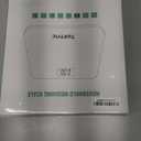 Digital Bathroom Scale for Body Weight - Rechargeable Weight Scale for People with LED Display, KG/LB, 400 lb Capacity, Step-On Technology, Highly Accurate