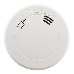 Combination Smoke And Carbon Monoxide Alarm With 10-Year Battery And Voice Alerts