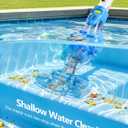 LanOcean 2026 Newly Cordless Pool Vacuum for Inground Pool, Flow Adjustable, Transparent Brush HeadVisible Cleaning, 19 GPM Powerful Suction Handheld Pool Vacuum for Above Ground Pool, 70Mins Runtime